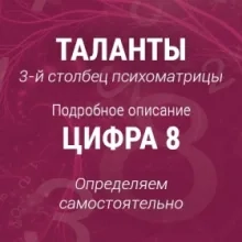 Определить самостоятельно свои таланты